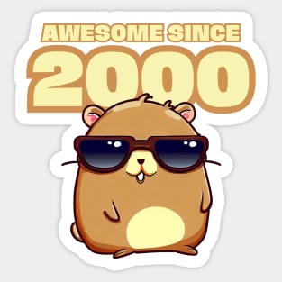 Awesome since 2000 Sticker